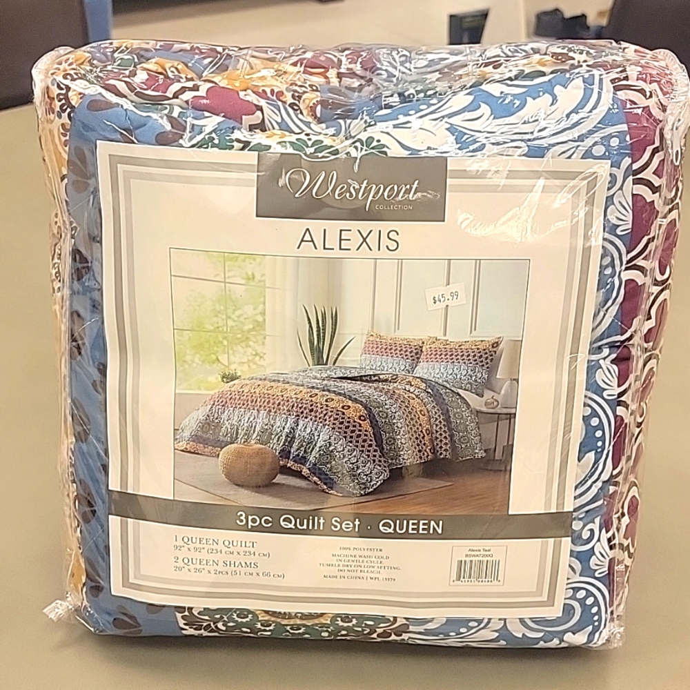 3p quilt set queen